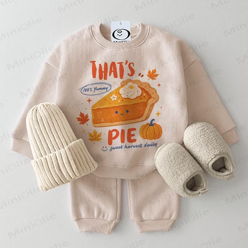 THAT'S PUMPKIN PIE Baby Beige 2-piece Set - Beige - 2-3T - image 1