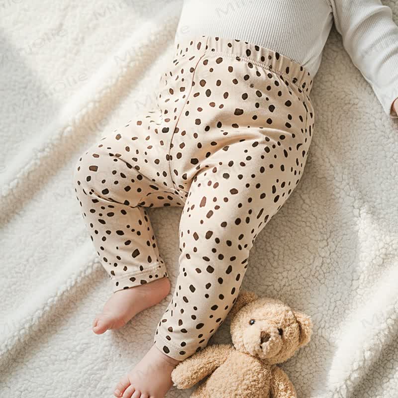 Baby Leopard/Puppy Printed Leggings - image 7