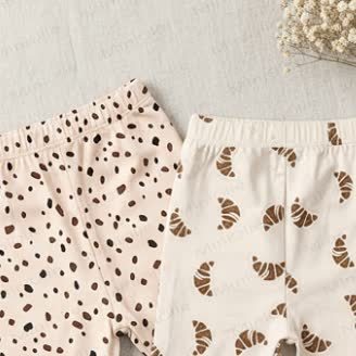 Baby Leopard/Puppy Printed Leggings - image 16
