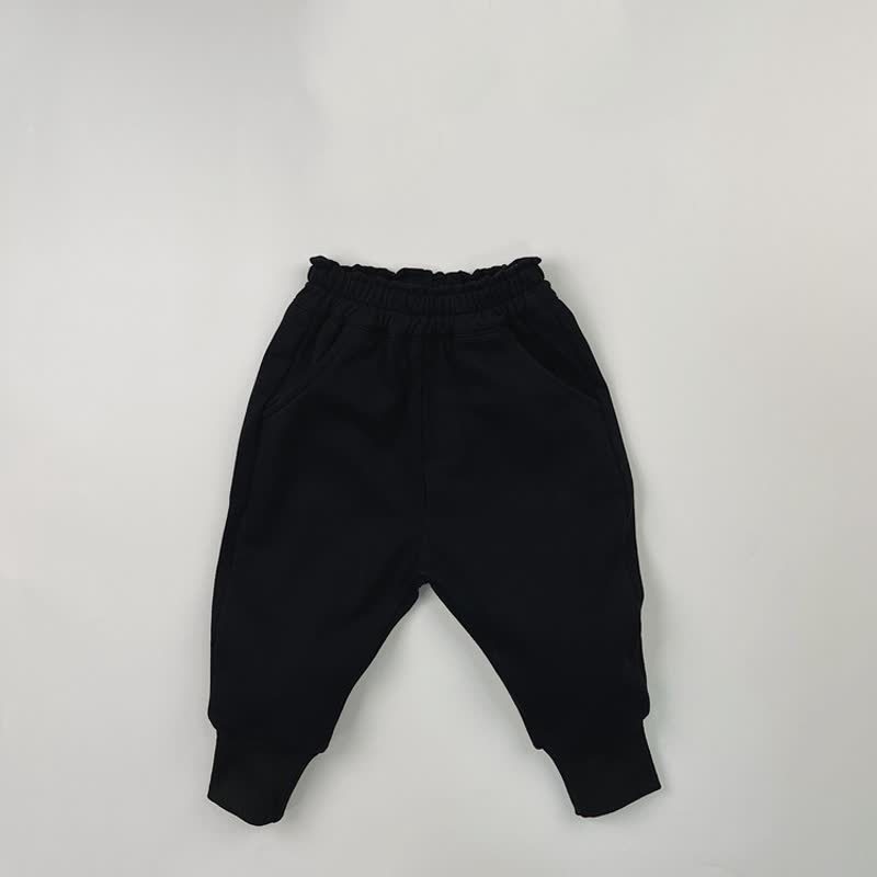 Toddler Baby Loose Fit Versatile Pants - Black - 6-7T - image 14