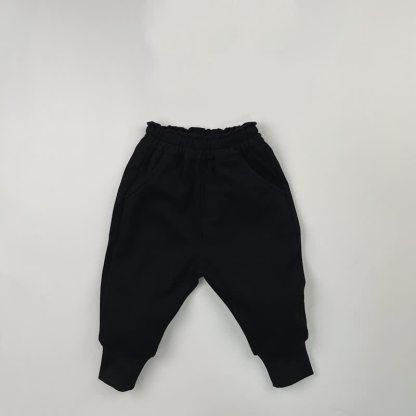 Toddler Baby Loose Fit Versatile Pants - Black - 6-7T - image 14