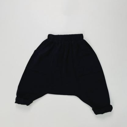 Toddler Baby Loose Fit Versatile Pants - Black Pocket - 6-7T - image 16