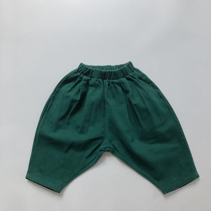 Toddler Baby Loose Fit Versatile Pants - Dark Green - 6-7T - image 24