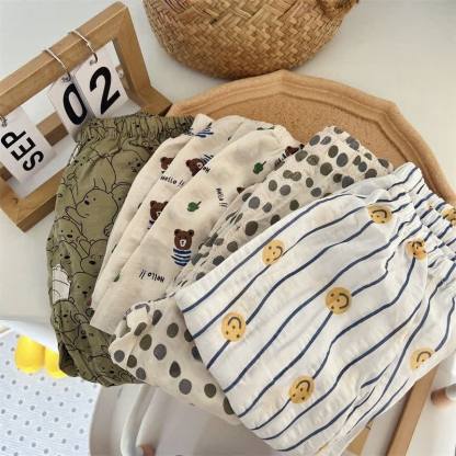 Toddler Baby White/Beige Lounge Pants - image 6