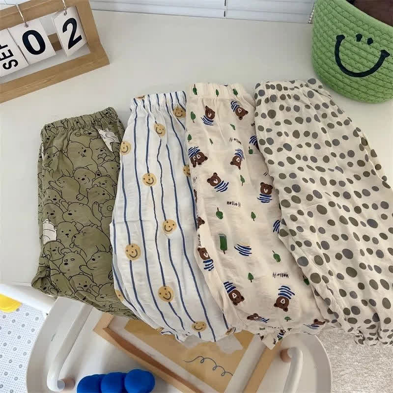 Toddler Baby White/Beige Lounge Pants - image 5