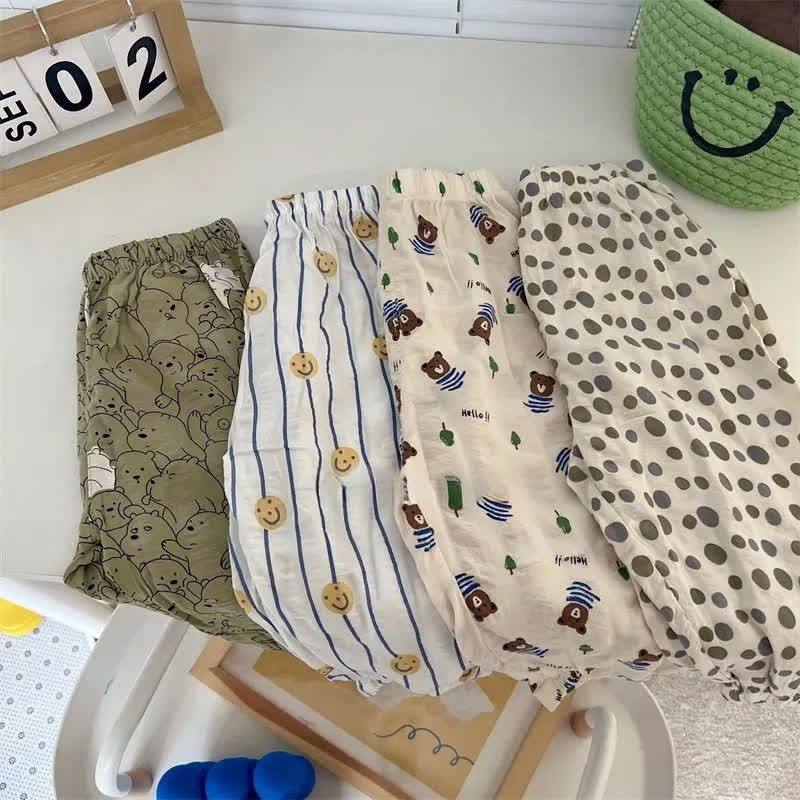 Toddler Baby White/Beige Lounge Pants - image 5