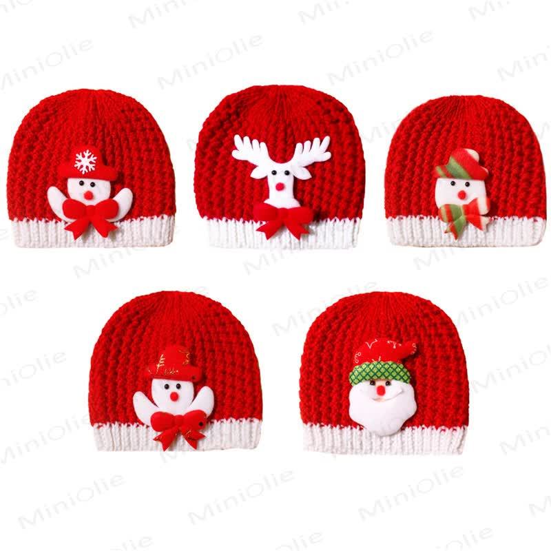 Baby Christmas Knit Beanie - image 4