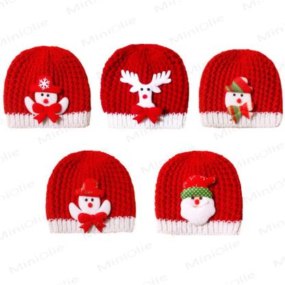 Baby Christmas Knit Beanie - image 4