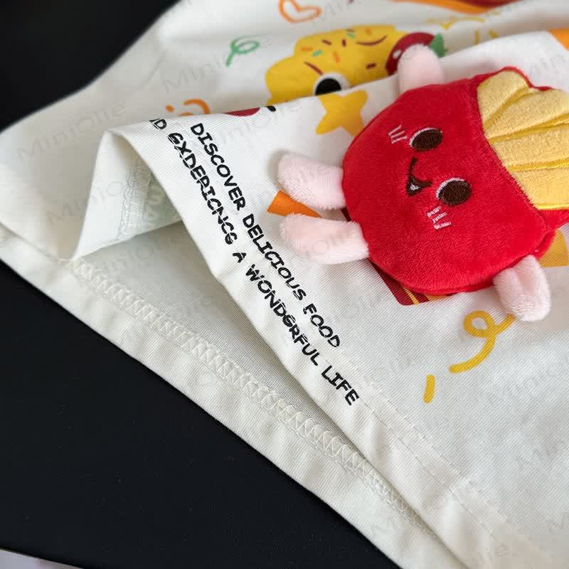 YUMMY Toddler Food Print T Shirt - image 5