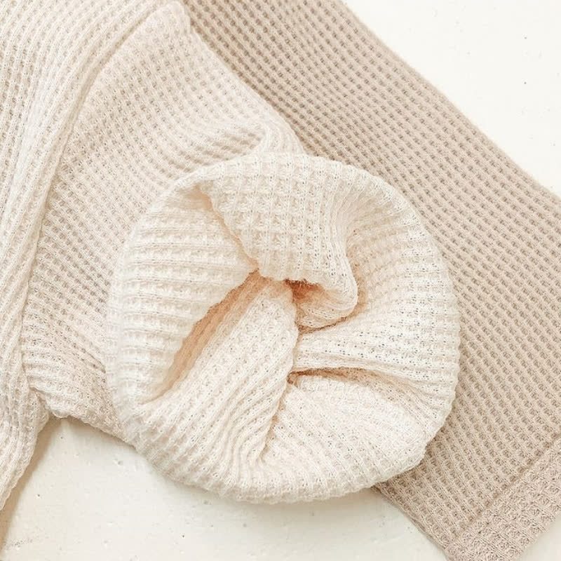 Baby Bear Pocket Waffle Top and Pants 2-piece Set - image 7