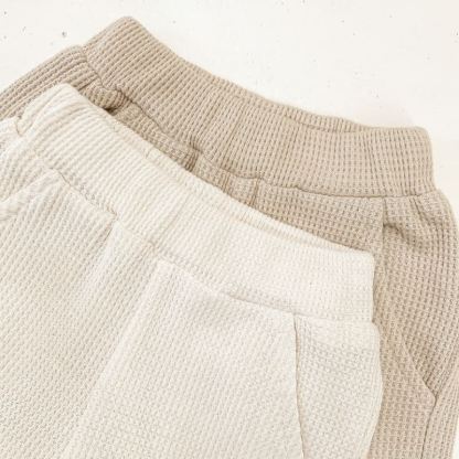 Baby Bear Pocket Waffle Top and Pants 2-piece Set - image 9