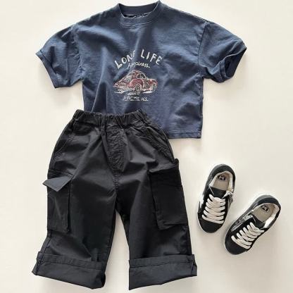 Toddler Baby Boys Relaxed Fit Cargo Pants - image 6