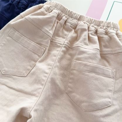 Toddler Bear and Truck Patch Casual Pants - image 5