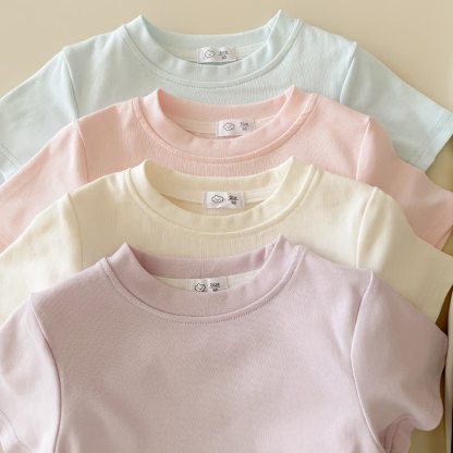 Toddler Kid Girls Ribbed Tee and Pants 2-piece Set - image 11