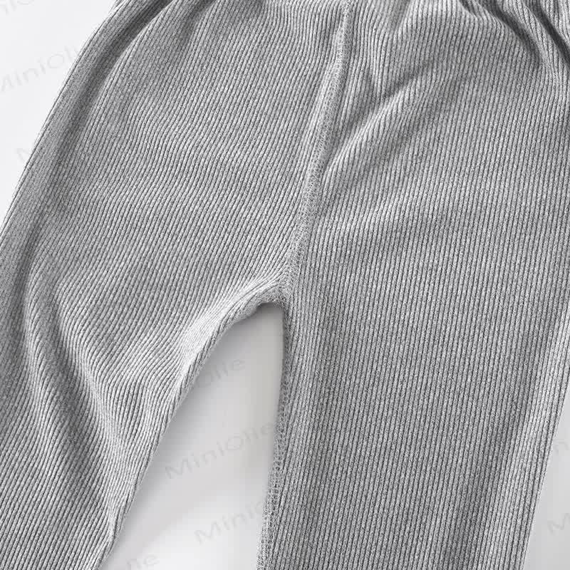 Toddler Girl Soft Ribbed Bow Leggings - image 10