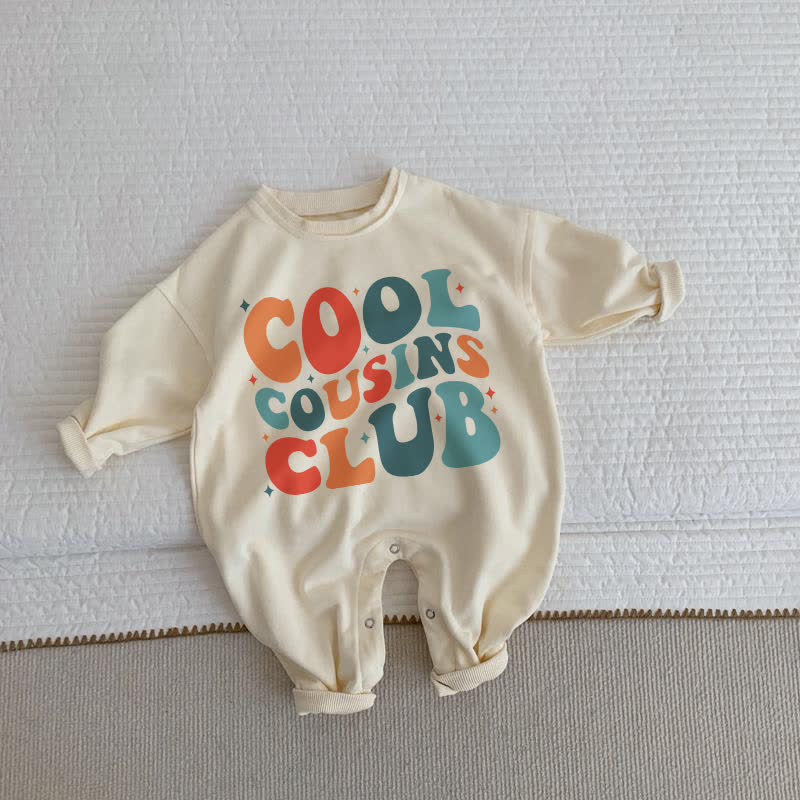 COOL COUSIN CLUB Baby Beige Romper - Beige - 2-3T - image 1