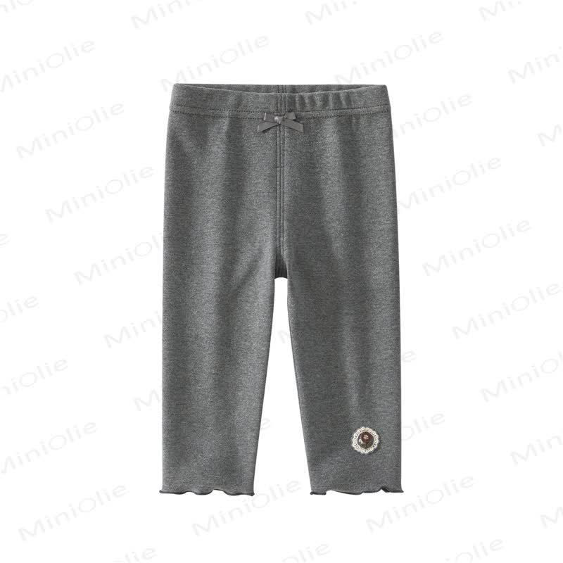 Baby Toddler Fower Bow Leggings - image 3