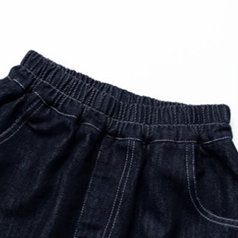 Toddler Girl Animal Embroidered Wide Leg Denim Pants - image 4