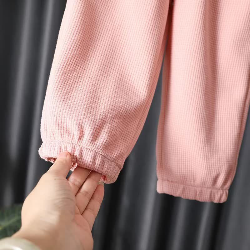 Toddler Girl Bear/Flower Print Sweatshirt and Jogger 2-piece Set - image 11