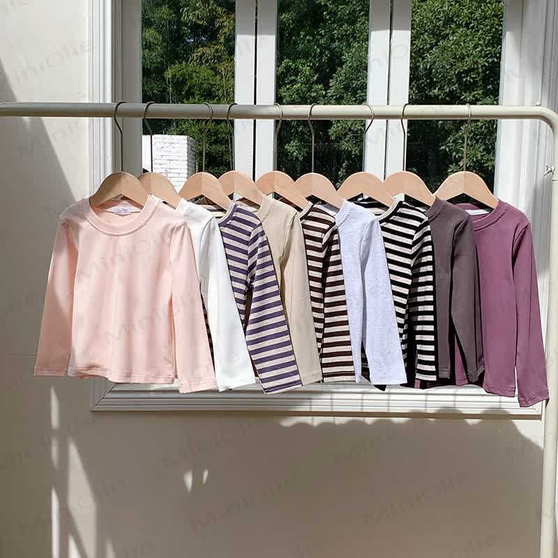 Toddler Kid Stripe Long Sleeve T-Shirt - image 1
