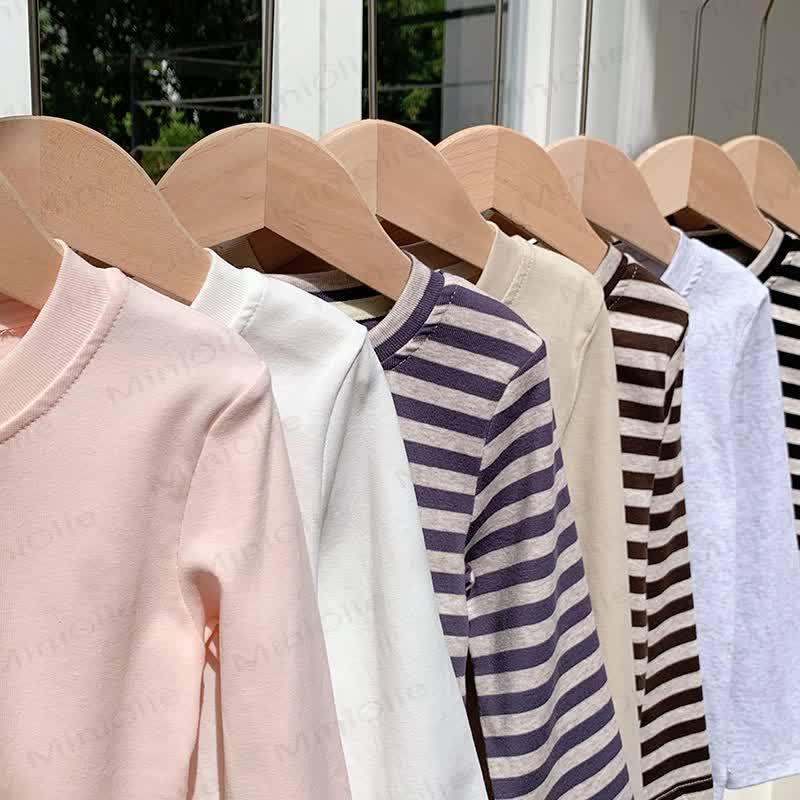 Toddler Kid Stripe Long Sleeve T-Shirt - image 2