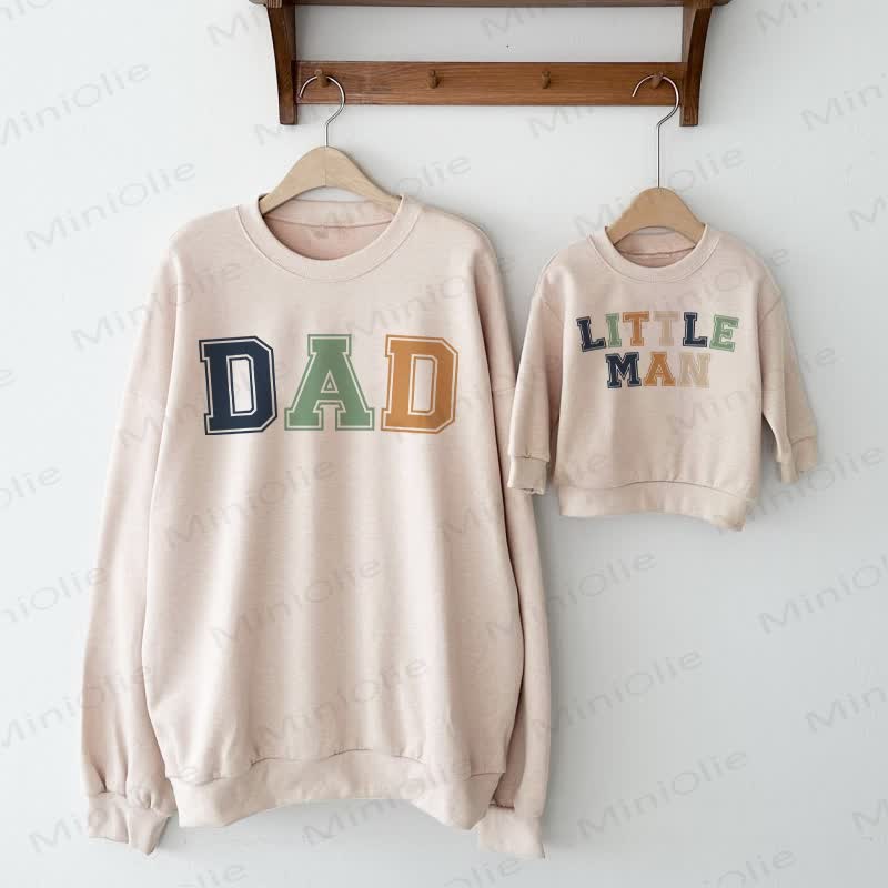 DAD/LITTLE MAN Daddy and Me Sweatshirt - image 1