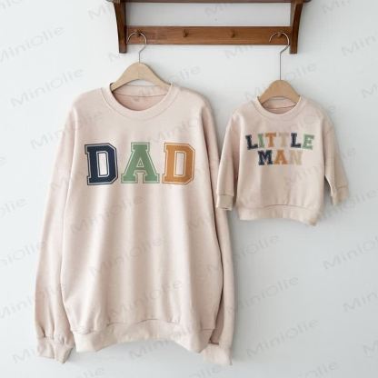 DAD/LITTLE MAN Daddy and Me Sweatshirt - image 1