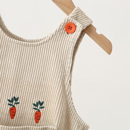 Baby Carrot Pocket Corduroy Overalls - image 5