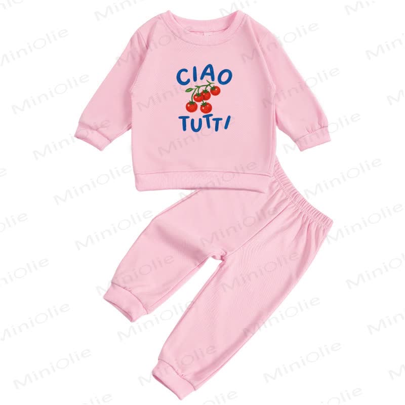 CIAO TUTTI Baby Pink 2-piece Set - Pink - 2-3T - image 1