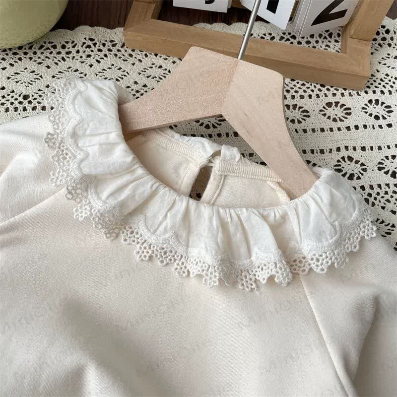 Toddler Girl Ruffle Collar Shirt - image 5