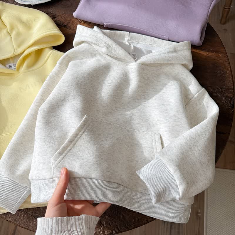 Toddler Kid Solid Color Sweatshirt - image 12