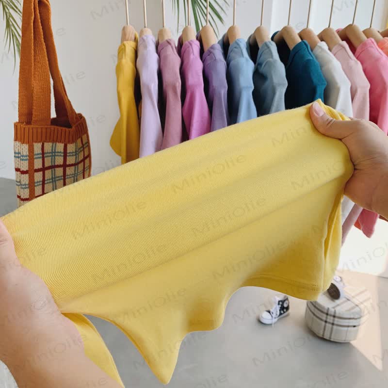 Toddler Casual Crew Neck Long Sleeve Shirt - image 34