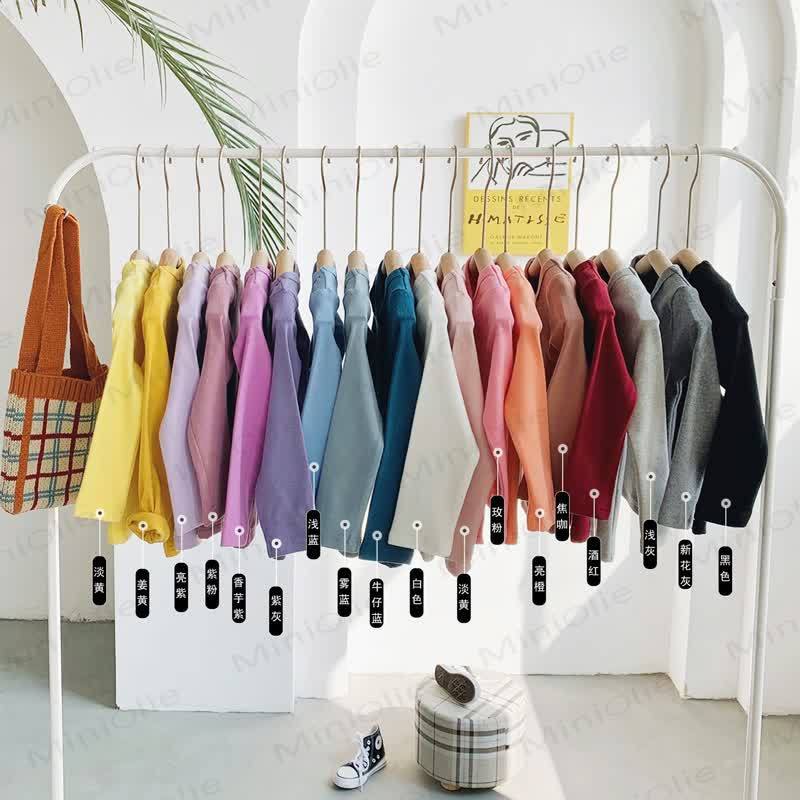Toddler Casual Crew Neck Long Sleeve Shirt - image 3