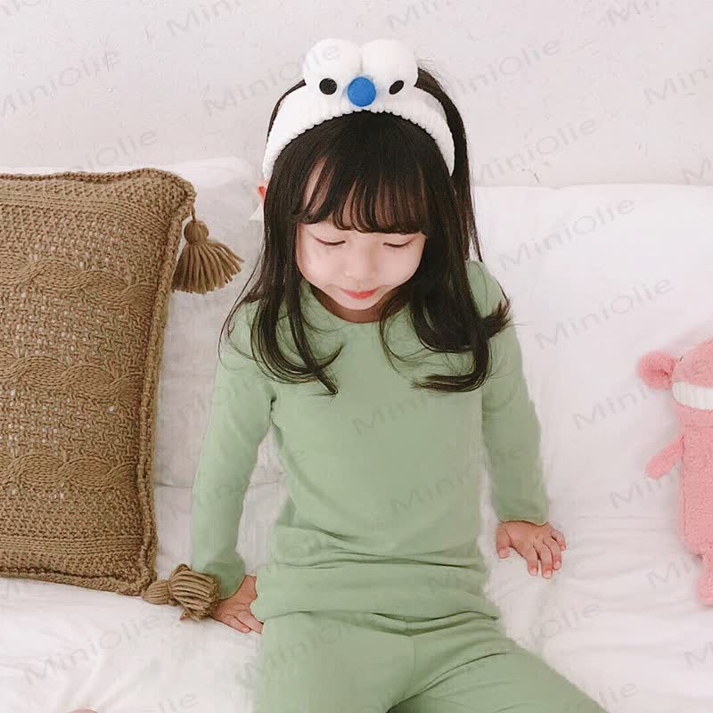 Toddler Casual Crew Neck Long Sleeve Shirt - Matcha Green - 10-11T - image 33