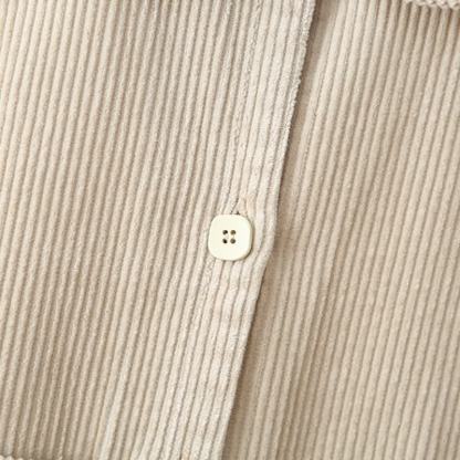 Baby Toddler Girls Mushroom Corduroy Peter Pan Collar Overalls - image 7