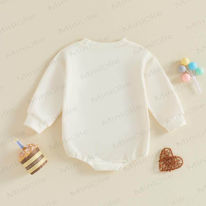 SWEET ONE Baby Birthday Donut Bodysuit - image 3