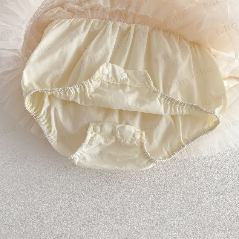 Baby Rib Peter Pan Tulle Skitred Bodysuit - image 13