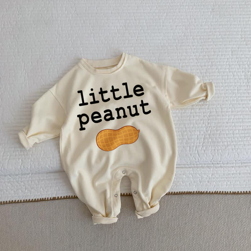 LITTLE PEANUT Baby Toddler Beige Romper - Beige - 2-3T - image 1