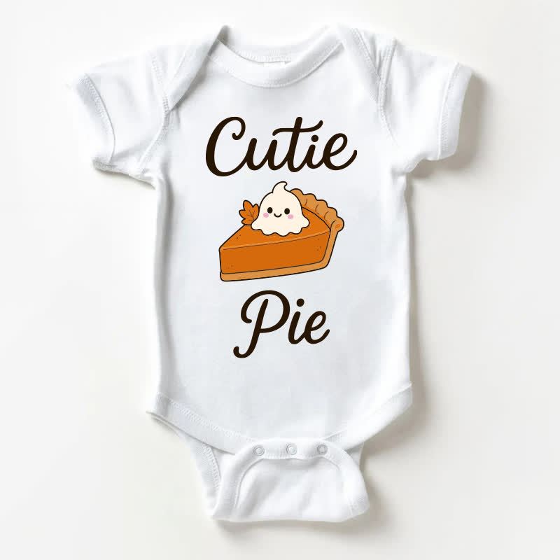 CUTIE PIE Baby White Slogan Bodysuit - White - 18-24M - image 1