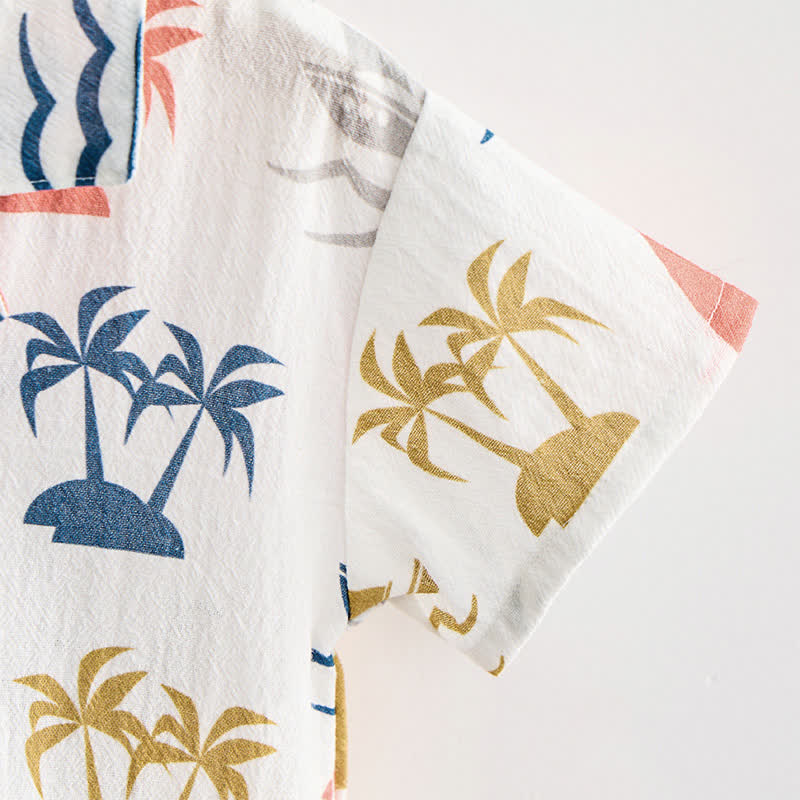 Baby Toddler Sailboat Shirt and Shorts 2-piece Set - image 5