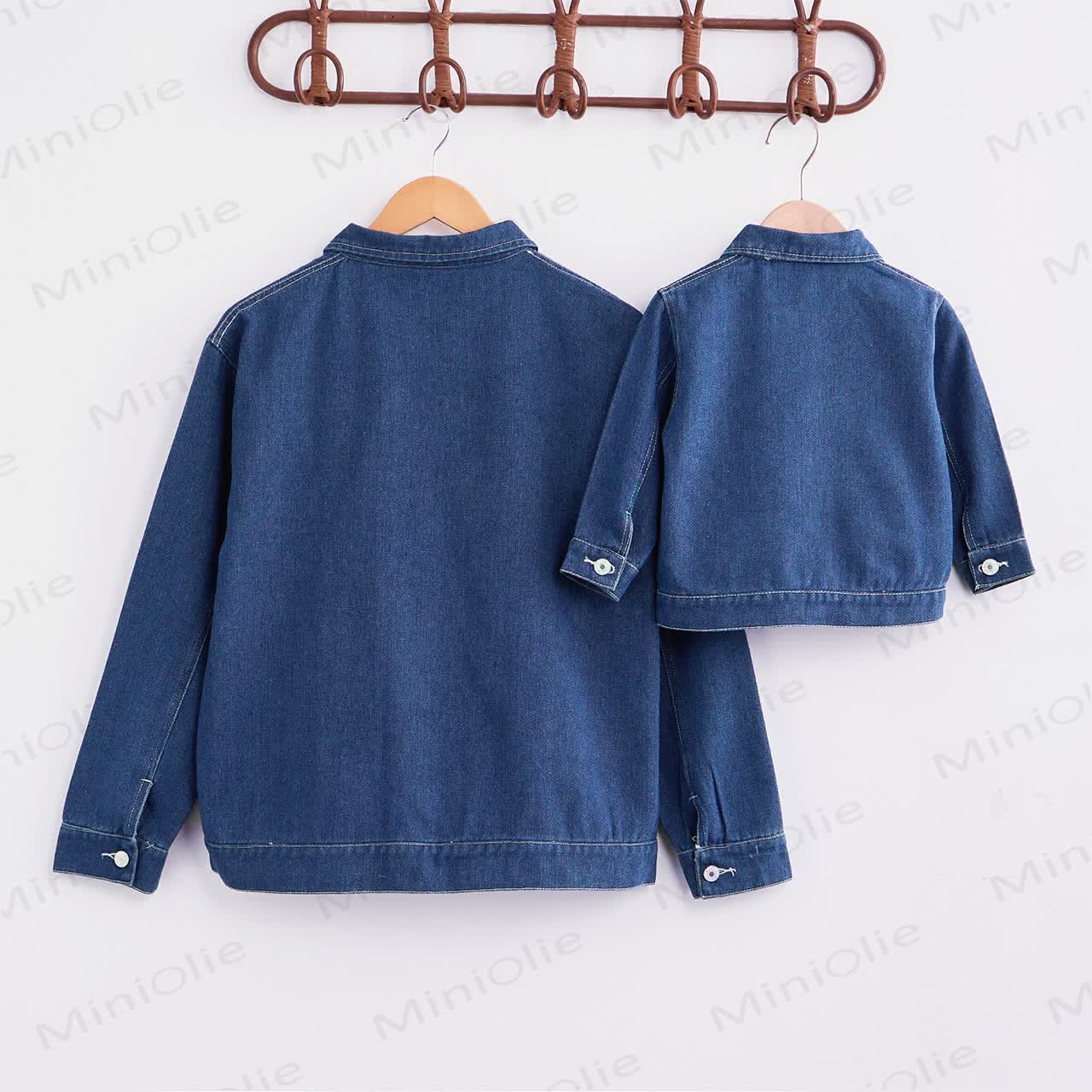 MAMA/MINI Family Denim Jacket - image 2