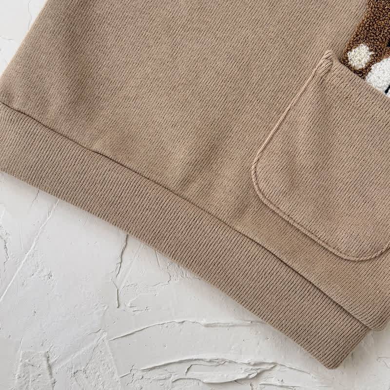 Baby Bear Pocket Sweatshirt and Jogger 2-piece Set - image 6