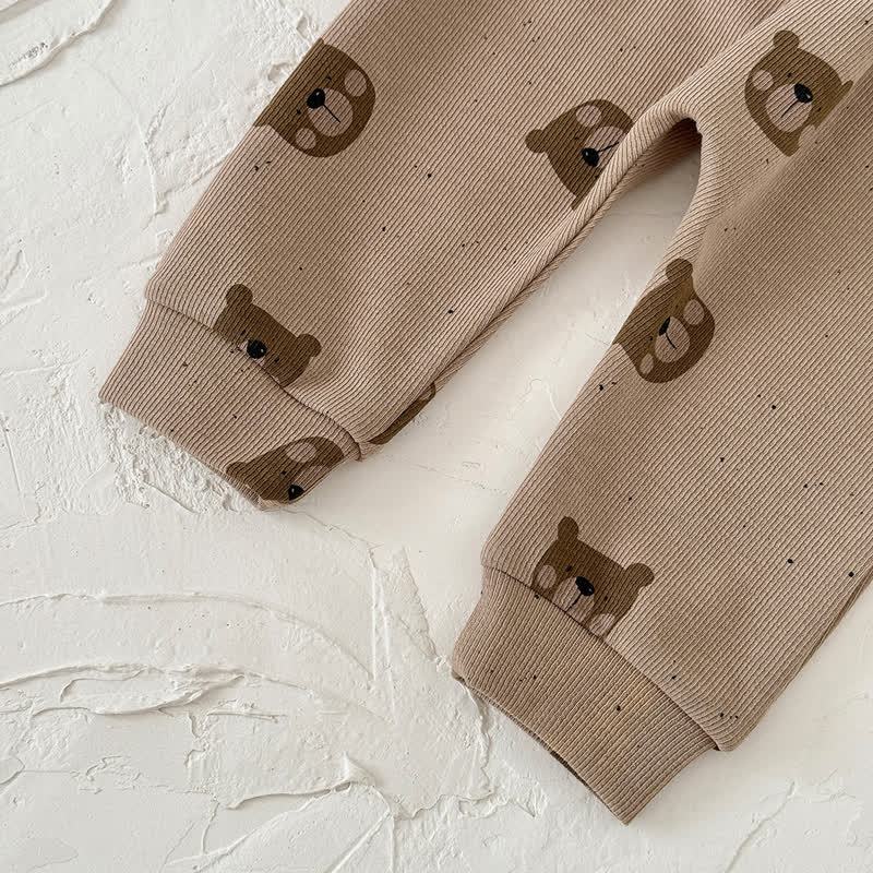 Baby Bear Pocket Sweatshirt and Jogger 2-piece Set - image 8
