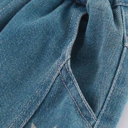 Toddler Star Print Denim Pants - image 8