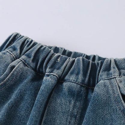 Toddler Horse Print Denim Pants - image 6