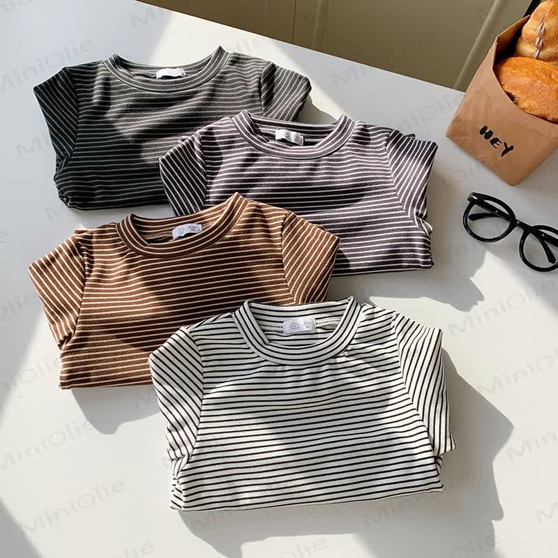 Toddler Kid Stripe Cotton Shirt - image 4