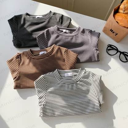 Toddler Kid Stripe Cotton Shirt - image 4