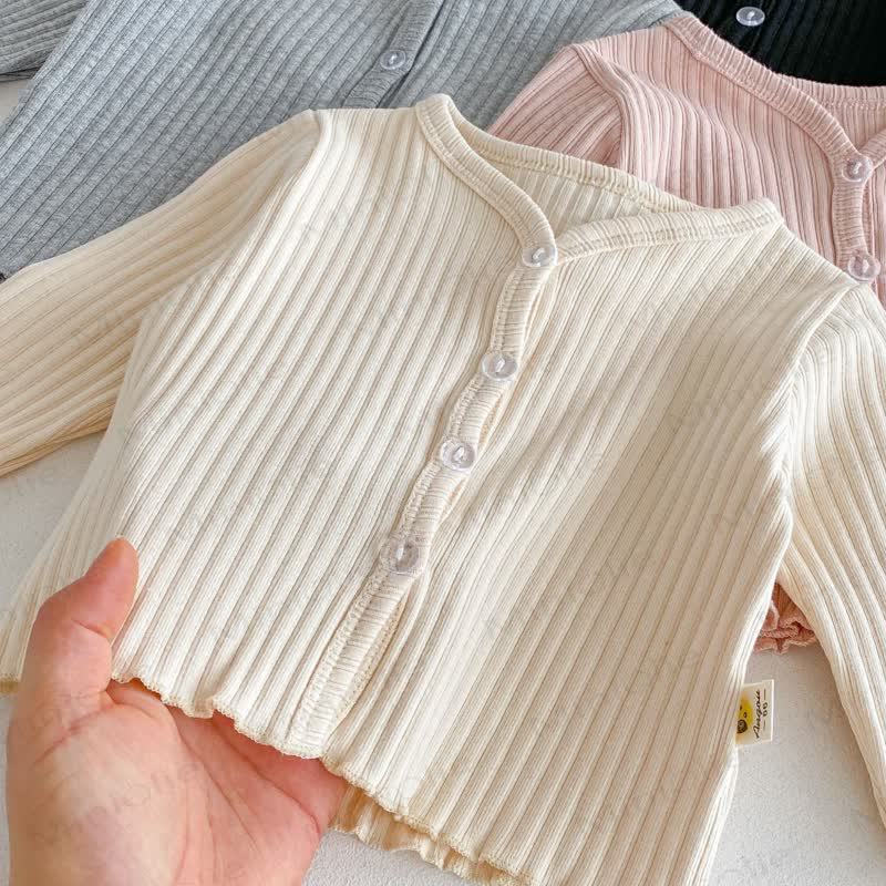 Baby Soft Rib Knit Button Front Cardigan Coat - image 9
