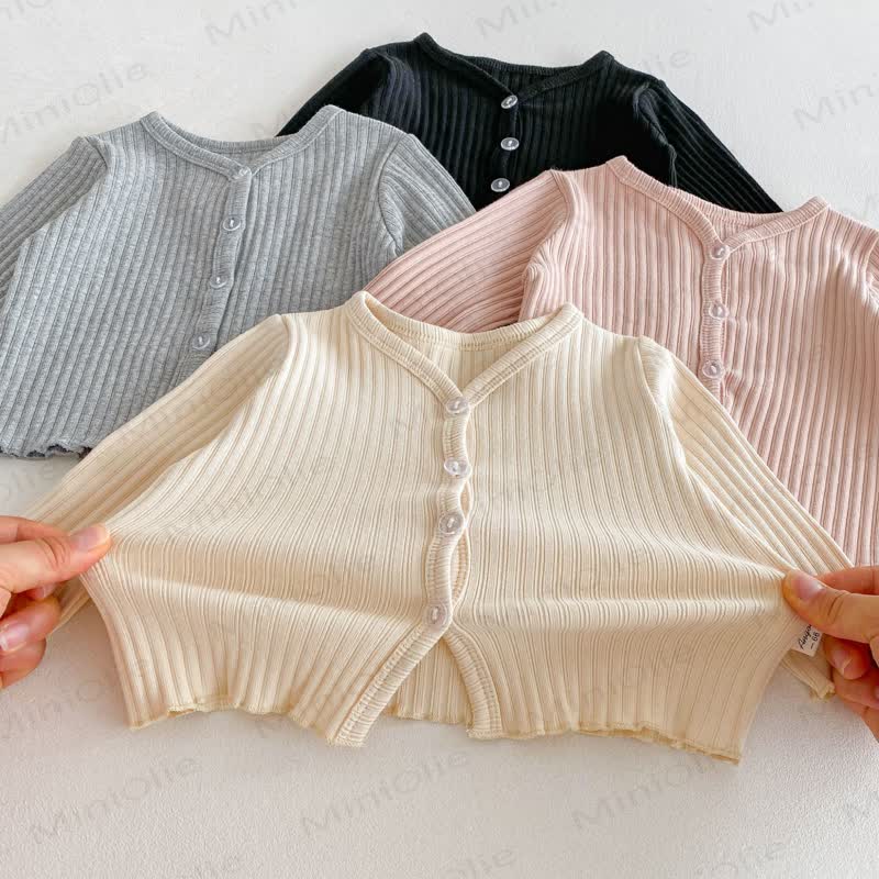 Baby Soft Rib Knit Button Front Cardigan Coat - image 11