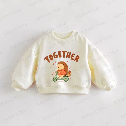 TOGETHER Baby Toddler Cream Sweatshirt - Cream - 3-5T - image 1